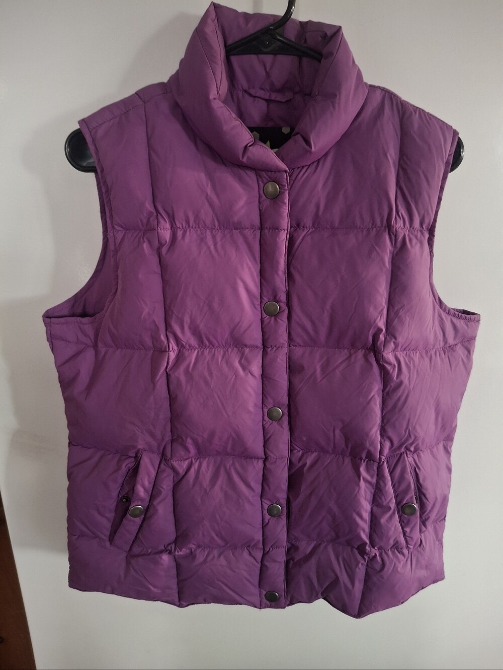 Athletech Purple Quilted Puffer Vest